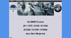 Desktop Screenshot of bmwk.nl